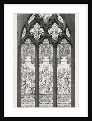 The Laughton Memorial Window in Boston Church by Anonymous