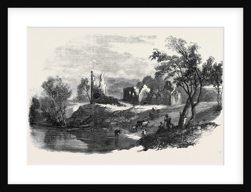 The Burns Centenary Linoluden Abbey Near Dumfries by Anonymous