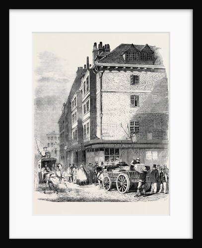 Old Houses Recently Demolished Near St. Dunstan's Church Fleet Street by Anonymous
