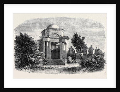 The Burns Mausoleum Dumfries the Burns Centenary by Anonymous