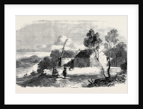 Burns' Farm at Ellisland on the River Nith Near Dumfries the Burns Centenary by Anonymous