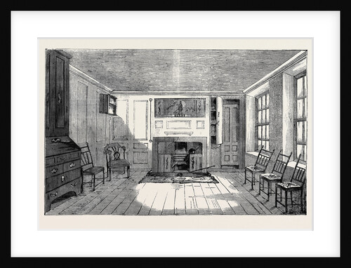 Room in the Globe Tavern Dumfries Used by Burns the Burns Centenary by Anonymous