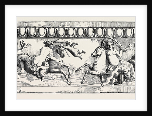 Frieze in Terra-Cotta Marine Venus and Amphitrite the Campana Museum Rome by Anonymous