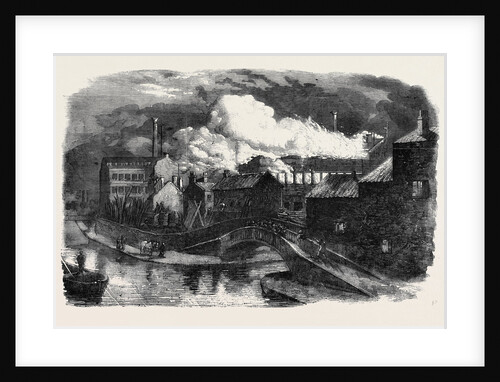 Destruction by Fire of Messrs. Hine and Mundella's Hosiery Factory at Nottingham by Anonymous