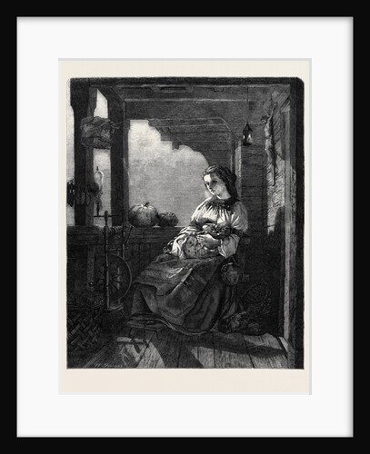The Home of the Mountaineer, in the Exhibition of the British Institution by Anonymous