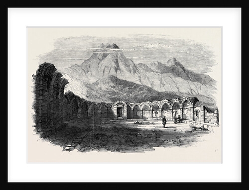The Temple of Neptune at Zowan Near the Source of the Stream which Supplied Water to Carthage by Anonymous