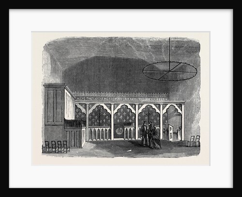 Chapel in Horseshoe Court Clare Market by Anonymous