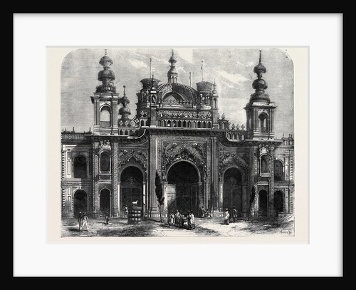 Gate of the Kaiserbagh at Lucknow by Anonymous