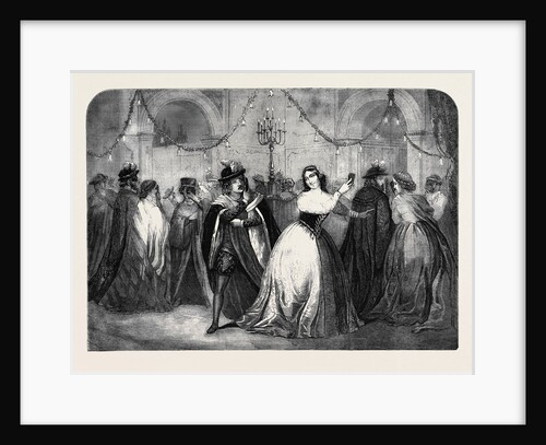 Scene from Much Ado About Nothing at the Princess' Theatre by Anonymous