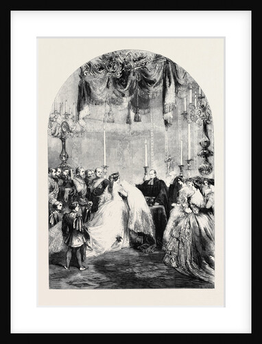 Baptism of the Infant Prince Frederick William Victor Albert at Berlin on the 5th Inst. by Anonymous