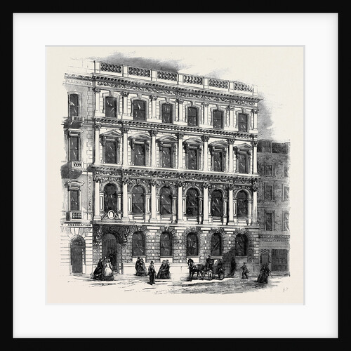 The Mutual Life Assurance Society Offices King Street Cheapside by Anonymous