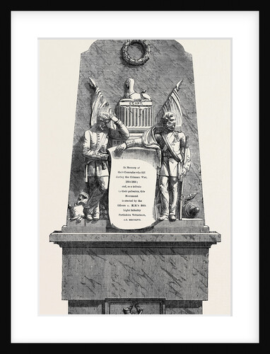 Monument to Officers and Privates of the 90th Light Infantry (Perthshire Volunteers) Who Fell in the Crimean War by Anonymous