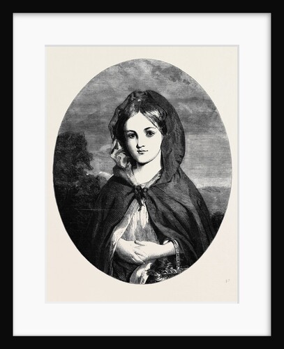 Little Red Riding Hood, at the Exhibition of the Society of British Artists by Anonymous