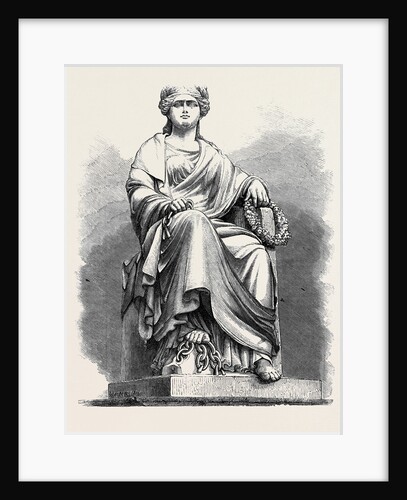 Statue of the Liberty of the Press by Geefs by Anonymous