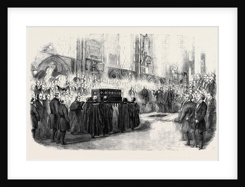 Reinterment of John Hunter's Remains in Westminster Abbey by Anonymous