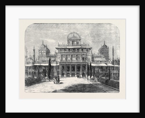 The Kaiserbagh (King's Palace) Lucknow by Anonymous