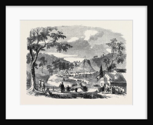 The Victorian Government Railways Laying the First Stone of Jackson's Creek Viaduct by Anonymous