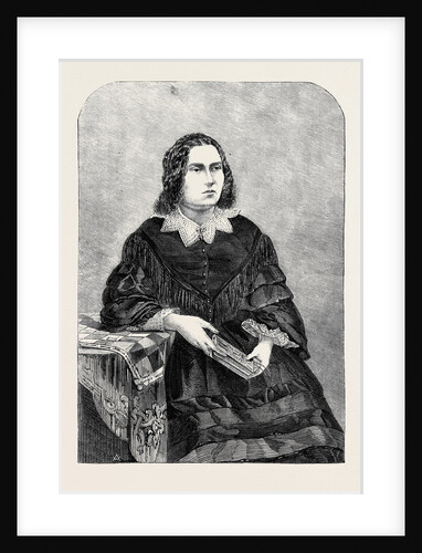 Miss Edith Heraud from a Photograph by J.R. James by Anonymous