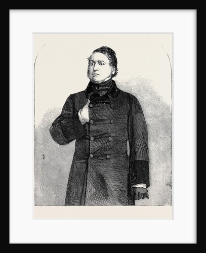 Edwin James Esq. M.P. for Marylebone from a Photograph by John Watkins Parliament Street by Anonymous
