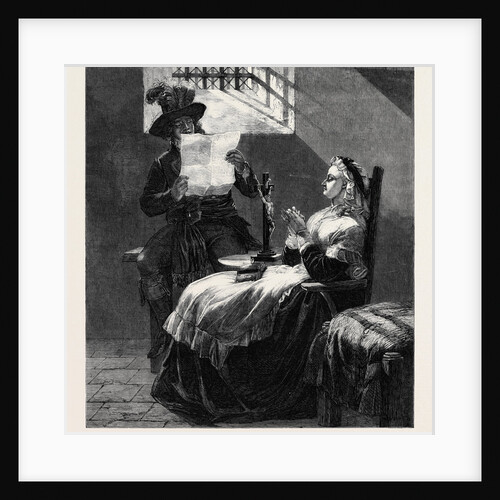 Marie Antoinette Listening to the Act of Accusation the Day Before Her Trial, in the Royal Academy Exhibition by Anonymous