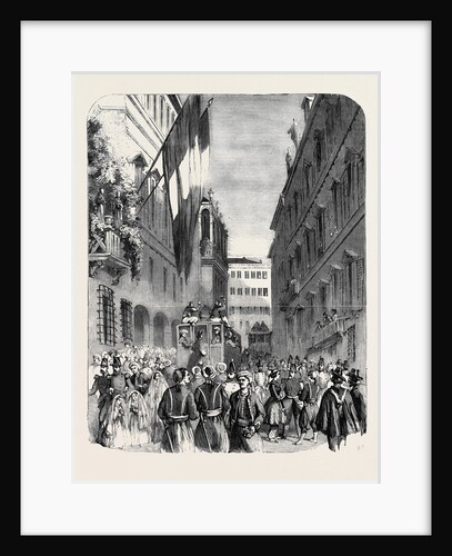 The War in Italy Reception of the Zouaves at Genoa by Anonymous