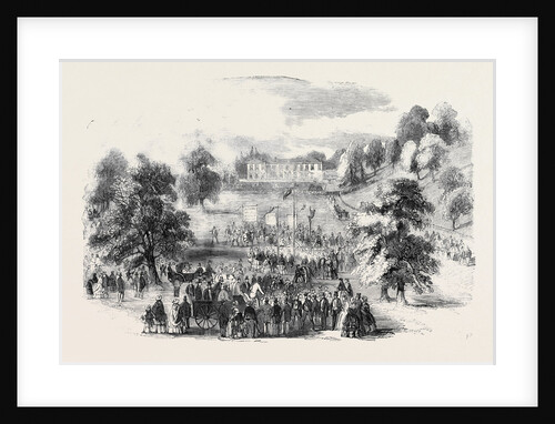 Rejoicings in the Park Adjoining Wick House Celebration of the Coming of Age of George William the Ninth Earl of Coventry Worcestershire by Anonymous