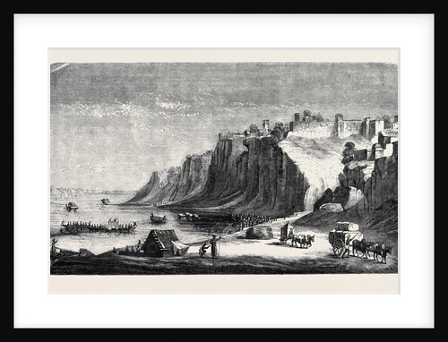 Calpee on the Jumna from an Indian Drawing by Anonymous