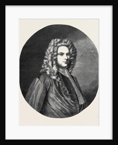 Portrait of Handel from the Original Painted for Him by Denner and Presented to the Sacred Harmonic Society by Anonymous