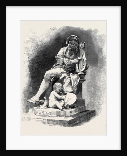 Monument to Handel, in Westminster Abbey, London by Anonymous