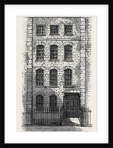 House in which Handel Lived 57 Brooke Street London by Anonymous