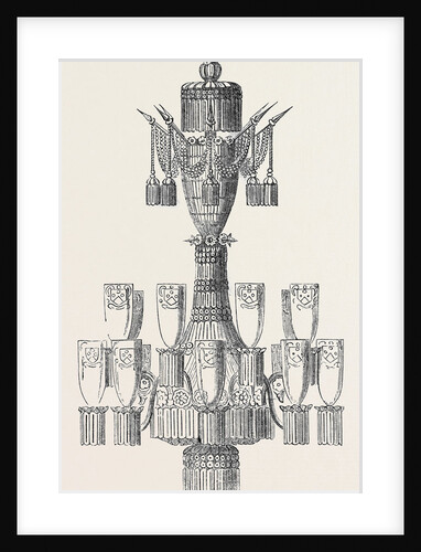 Chandelier for India by Anonymous