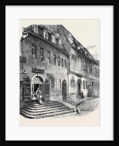 Birthplace of Handel at Halle Saxony from a Photograph by Mr. C. Klingemann by Anonymous