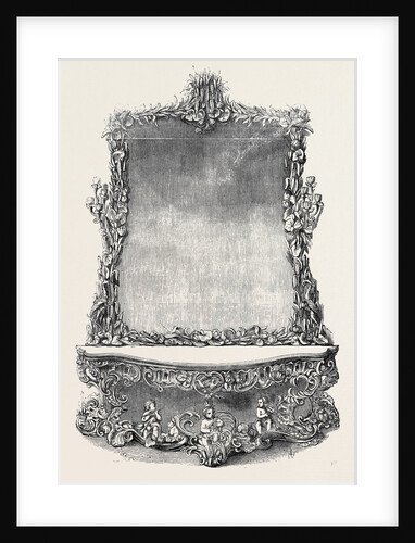 Gilded Pier Table and Glass, Messrs. Holland and Son by Anonymous