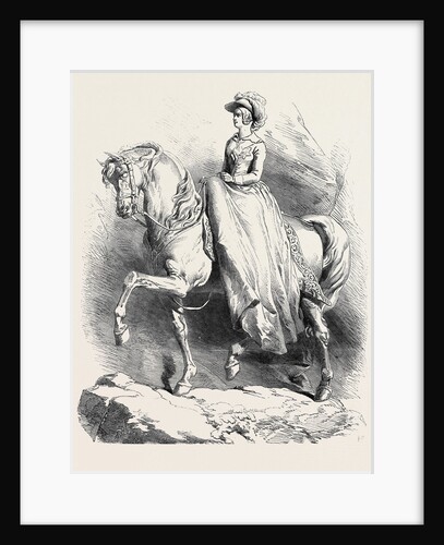 Statuette of Her Majesty, Modelled by Count D'Orsay by Anonymous
