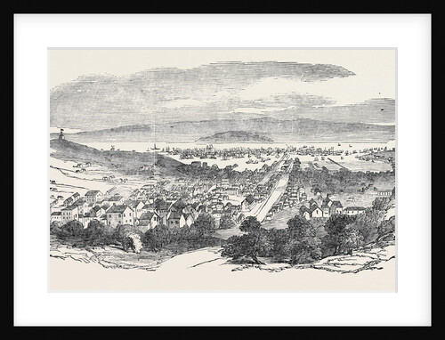 San Francisco in 1851: with Yerba Buena Island by Anonymous