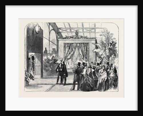 Waiting Her Majesty's Arrival by Anonymous