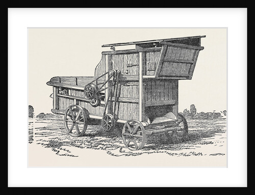 Threshing Machine, Clayton, Shuttleworth, And Co. by Anonymous