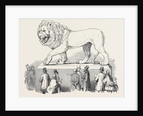 Colossal Bavarian Lion, the Great Exhibition by Anonymous