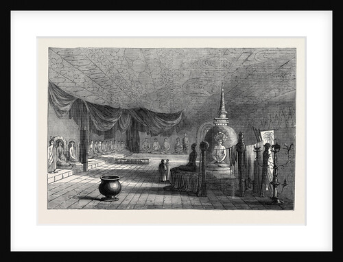 The Great Temple of Dambool, Ceylon by Anonymous