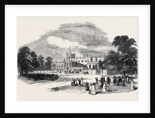 Shrubland Park, Near Ipswich, the Seat of Sir W.F. Middleton, Bart., Arrival of Prince Albert, Meeting of the British Association at Ipswich by Anonymous