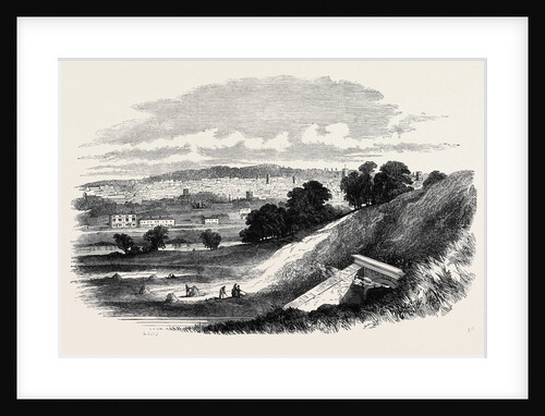 View of Ipswich, from Store Hill, Meeting of the British Association at Ipswich by Anonymous