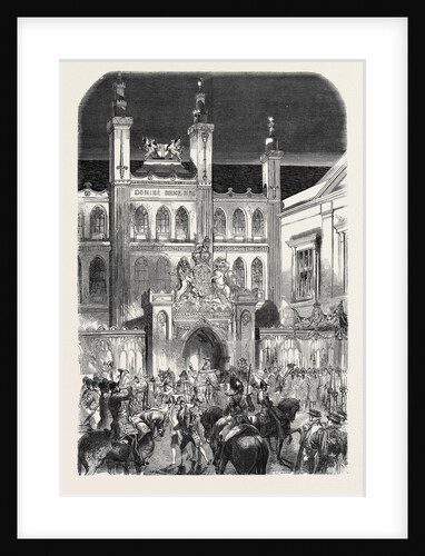 Arrival of Her Majesty at the Guildhall, Royal Visit to the City by Anonymous