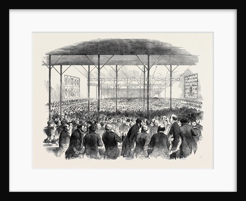The Royal Agricultural Society's Meeting at Windsor, the Pavilion Dinner in the Home Park by Anonymous