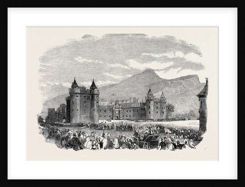 The Processlon Entering the Palace of Holyrood by Anonymous