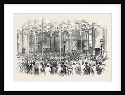 The Shilling Day, Exterior of the Exhibition, the Great Exhibition by Anonymous