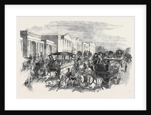 The Shilling Day, Going to the Exhibition, the Great Exhibition by Anonymous