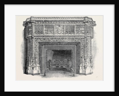 Gothic Mantel Piece, the Great Exhibition by Anonymous