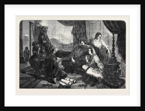 Exhibition of the Royal Academy, the Chronicles Read to Ahasuerus the King by Anonymous