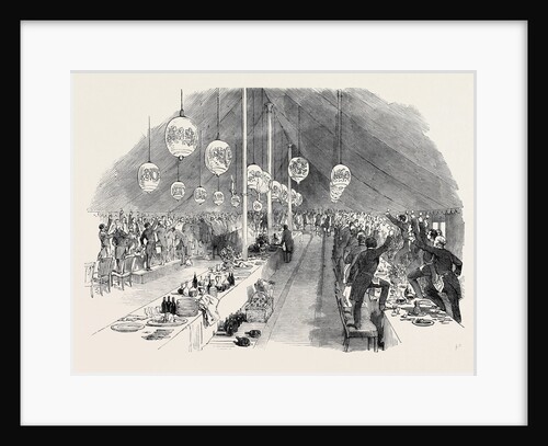 Grand Masonic Banquet, at Rugby, to General Sir Charles Napier, G.C.B., Drinking the General's Health by Anonymous