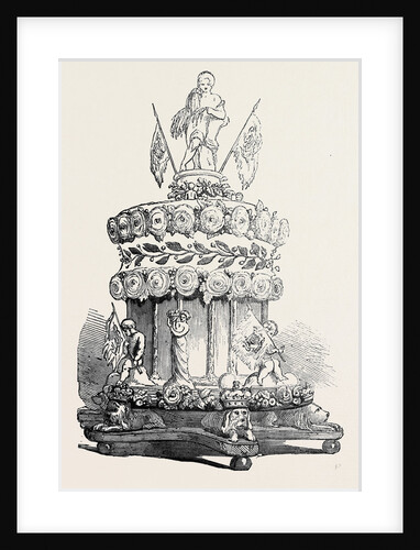 Marriage of Lord Edward Fitzalan Howard and Miss Talbot, the Bridal Cake by Anonymous